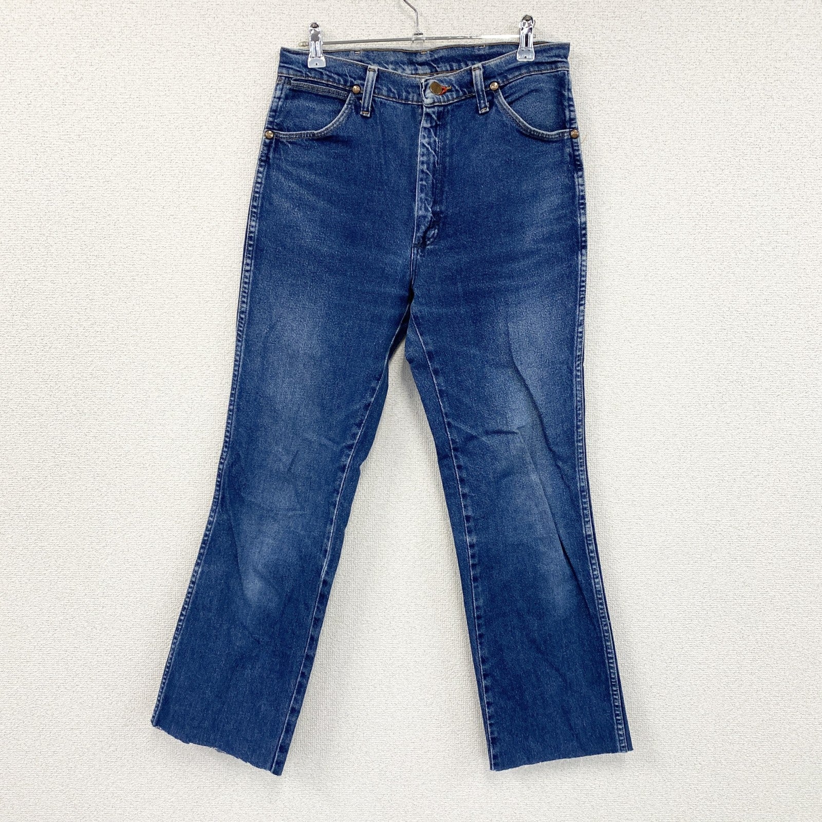 ～00s　Wrangler 　ラングラー　デニムパンツ/ジーンズ　ジップフライ　カットオフ　インディゴ　W31サイズ