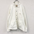 GAP　ギャップ　WORK FORCE　長袖ダウンシャツ　白　ホワイト　Lサイズ