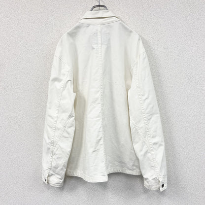 GAP　ギャップ　WORK FORCE　長袖ダウンシャツ　白　ホワイト　Lサイズ