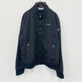 古着 used　Tommy Hilfiger　トミーヒルフィガー　ナイロンジャケット　フルジップ　黒　ブラック