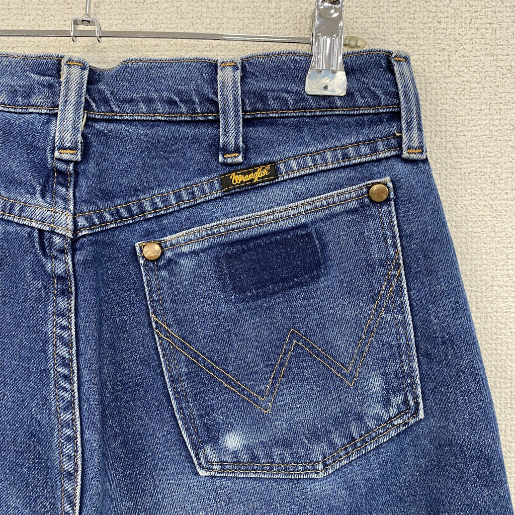 ～00s　Wrangler 　ラングラー　デニムパンツ/ジーンズ　ジップフライ　カットオフ　インディゴ　W31サイズ