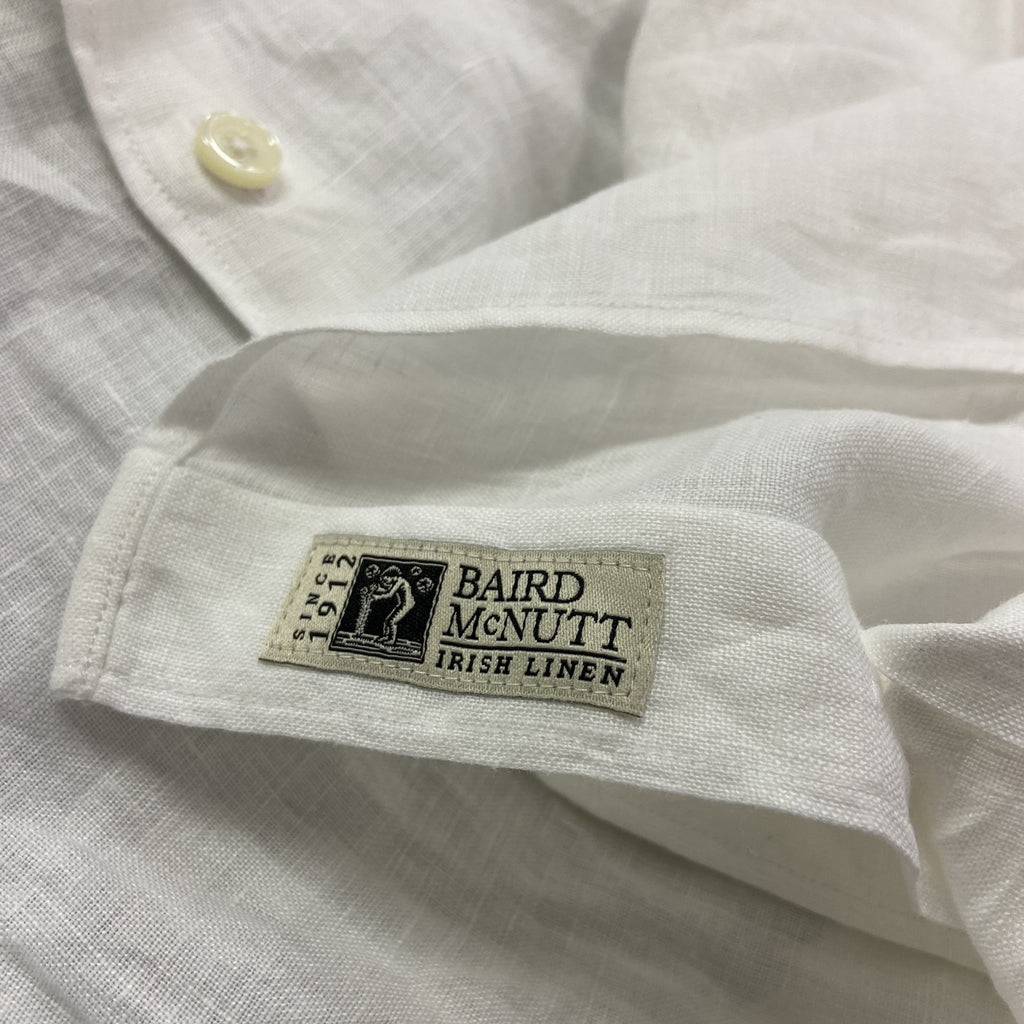 Brooks Brothers　ブルックスブラザーズ　長袖シャツ/リネンシャツ　白　ホワイト　Sサイズ