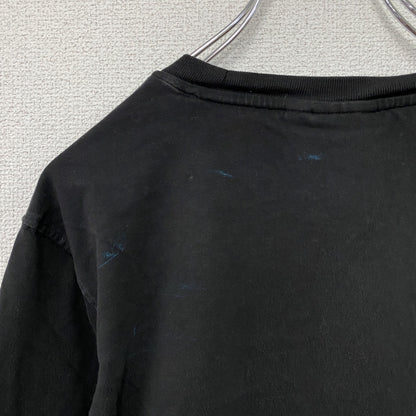 adidas　アディダス　長袖Tシャツ/ロンT　黒　ブラック　Oサイズ
