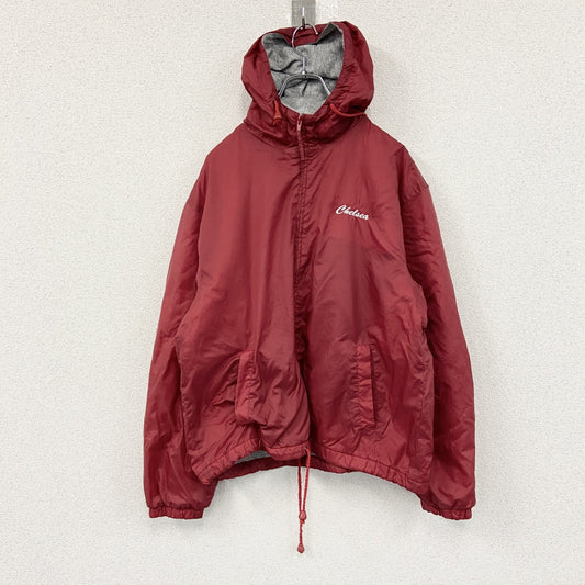 ULTRA CLYB　ナイロンジャケット/フーディー　赤　レッド
