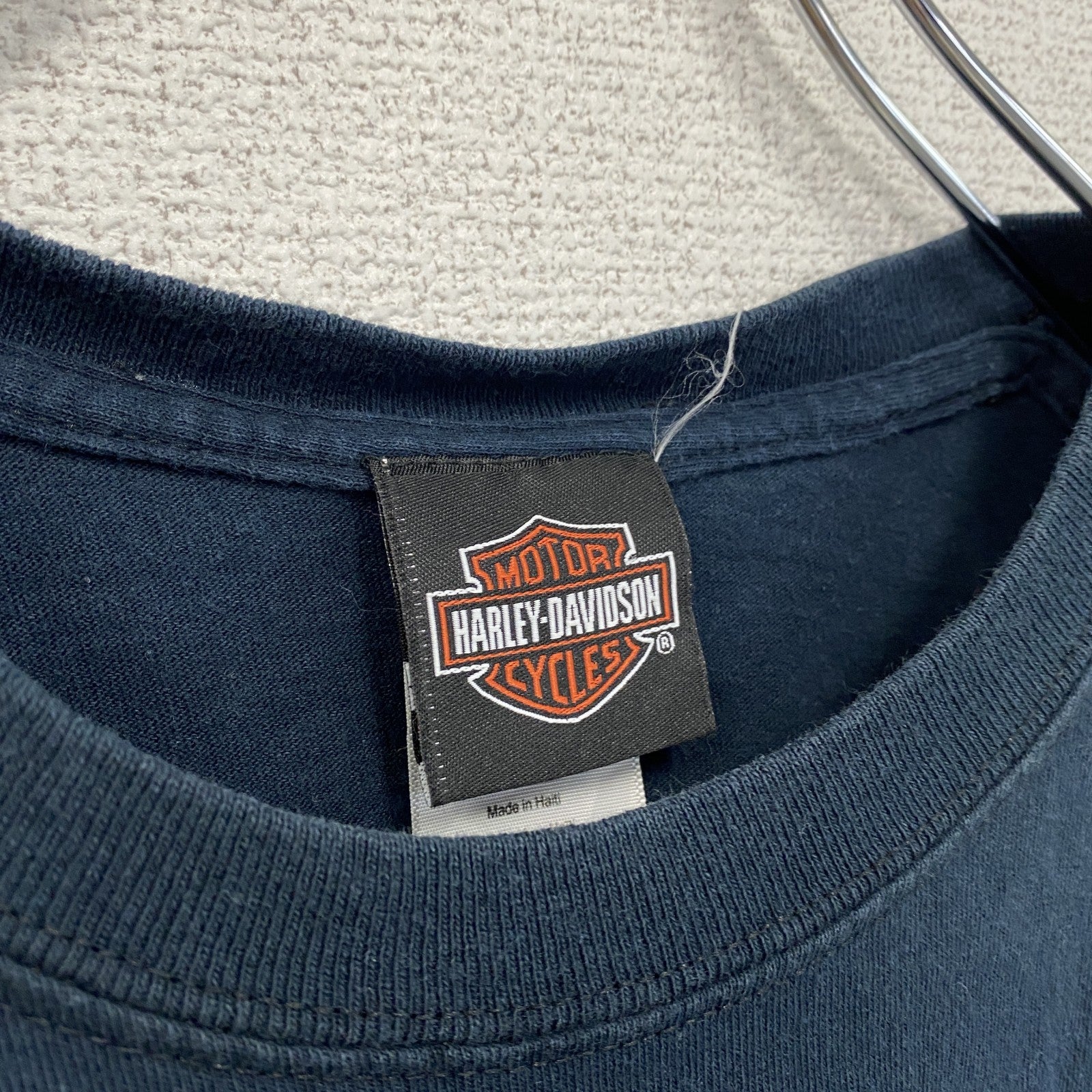 HARLEY DAVIDSON　ハーレーダビッドソン　半袖両面プリントTシャツ　黒　ブラック　XXLサイズ