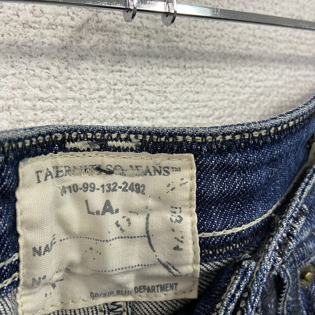 TAVERNITI JEANS　タヴェニティージーンズ　デニムパンツジーンズ　ジップフライ　インディゴ　W24サイズ