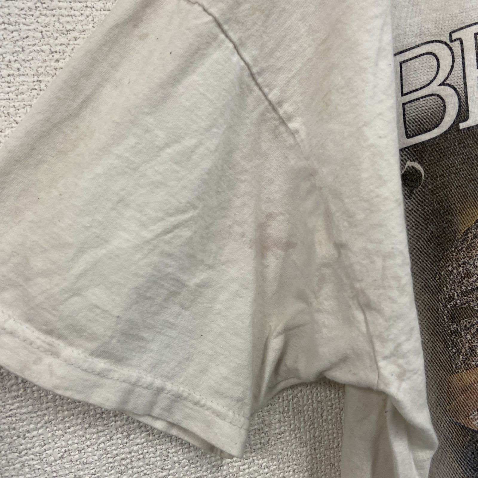 FRUIT OF THE LOOM　フルーツオブザルーム　BEYONCE　ビヨンセ　コンサート半袖Tシャツ　歌手T　人物T　白　ホワイト　Lサイズ