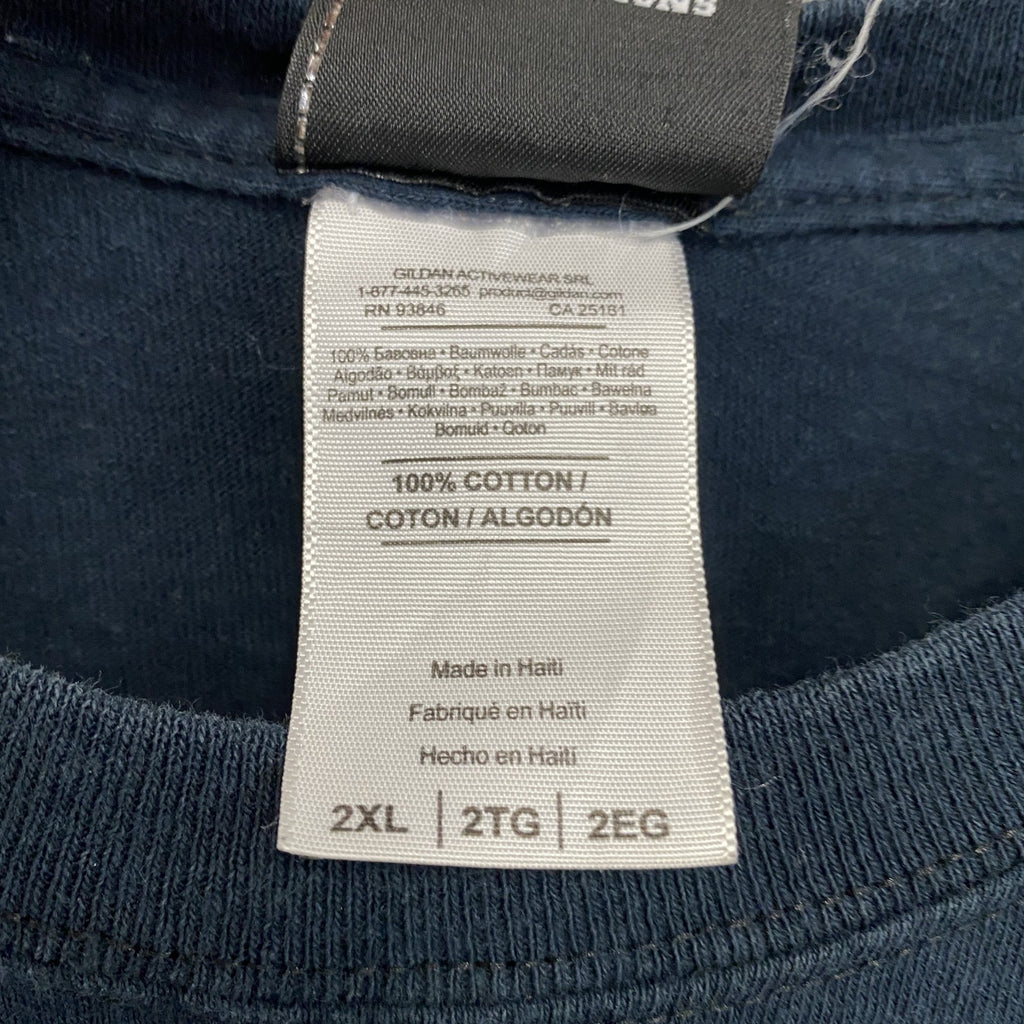 HARLEY DAVIDSON　ハーレーダビッドソン　半袖両面プリントTシャツ　黒　ブラック　XXLサイズ