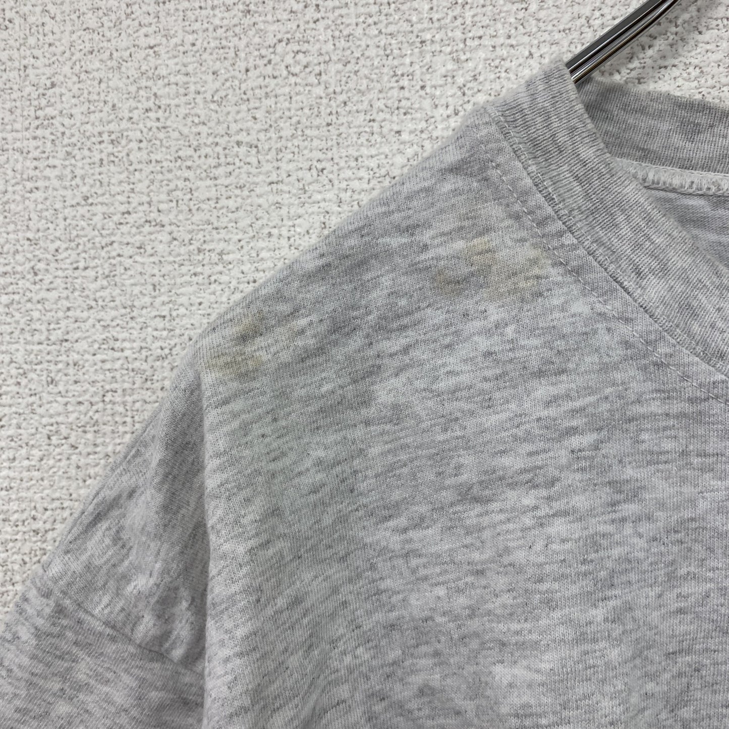 90s　Touch of gold　PEANUT　SNOOPY　スヌーピー　半袖プリントTシャツ　キャラクターT　グレー　Lサイズ