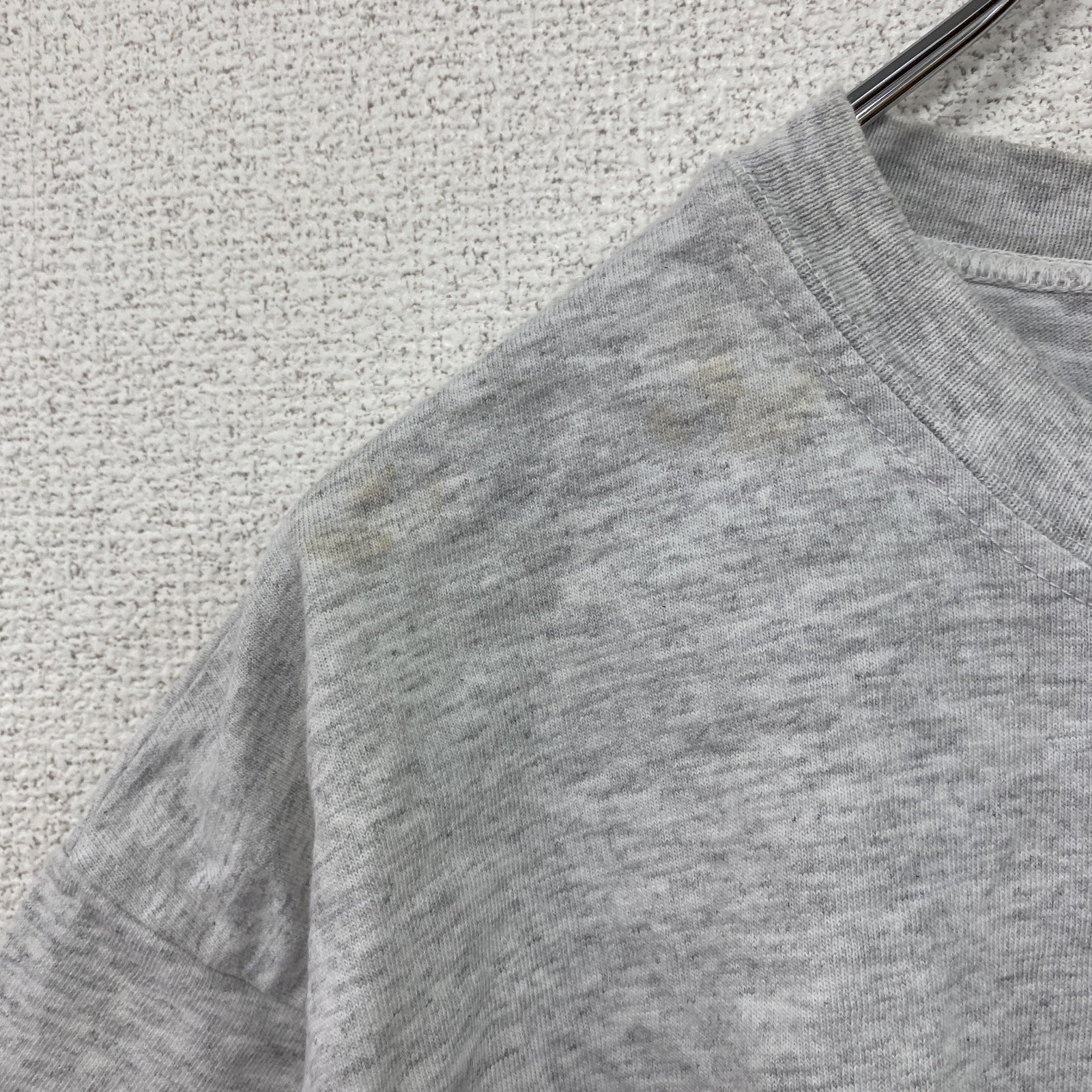 90s　Touch of gold　PEANUT　SNOOPY　スヌーピー　半袖プリントTシャツ　キャラクターT　グレー　Lサイズ