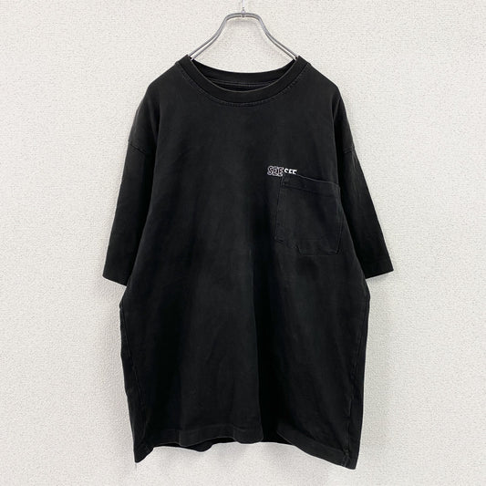 SEE SEE　シーシー　半袖Tシャツ　無地　黒　ブラック　Mサイズ