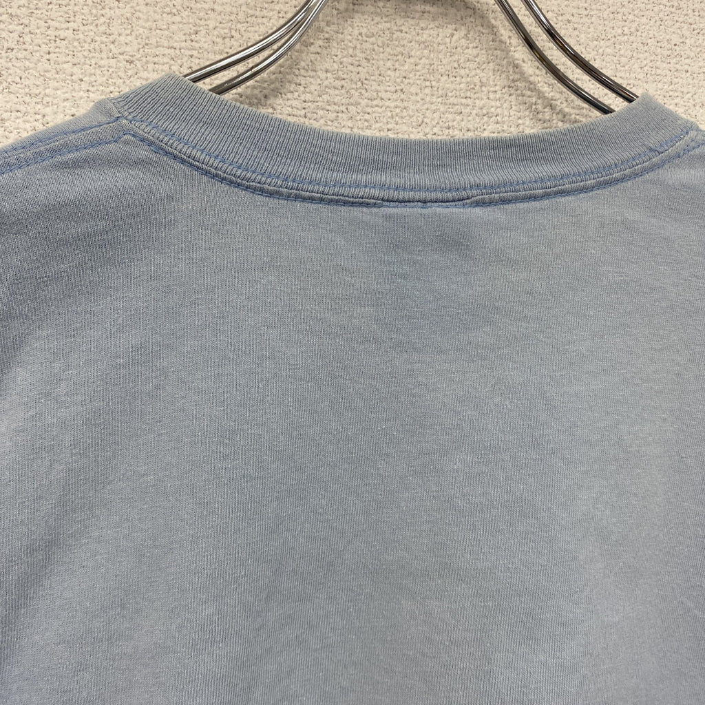 00s　anvil　J-WAVE　半袖プリントTシャツ　ヴィンテージ　ラジオ　水色　ライトブルー　Mサイズ
