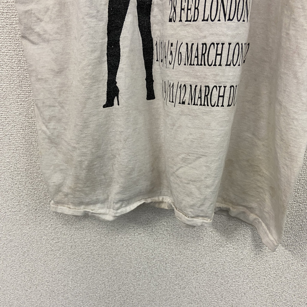 FRUIT OF THE LOOM　フルーツオブザルーム　BEYONCE　ビヨンセ　コンサート半袖Tシャツ　歌手T　人物T　白　ホワイト　Lサイズ