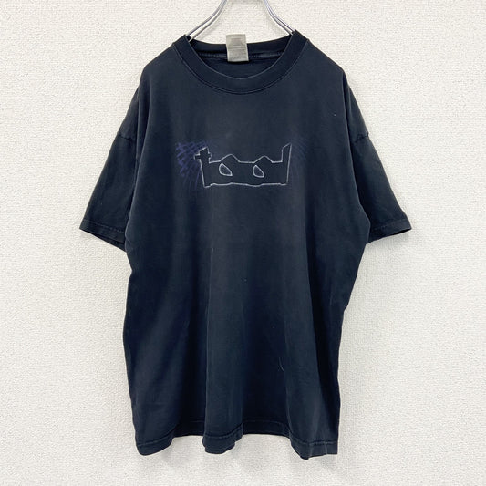 00s　SCREEN STARS by FRUIT OF THE LOOM　tool　バンドT　半袖Tシャツ　ヴィンテージ　黒　XLサイズ