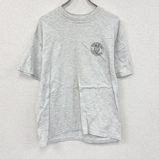 00s　BEEFY-T　U.S.NAVY　半袖プリントTシャツ　ヴィンテージ　灰色　グレー　Lサイズ