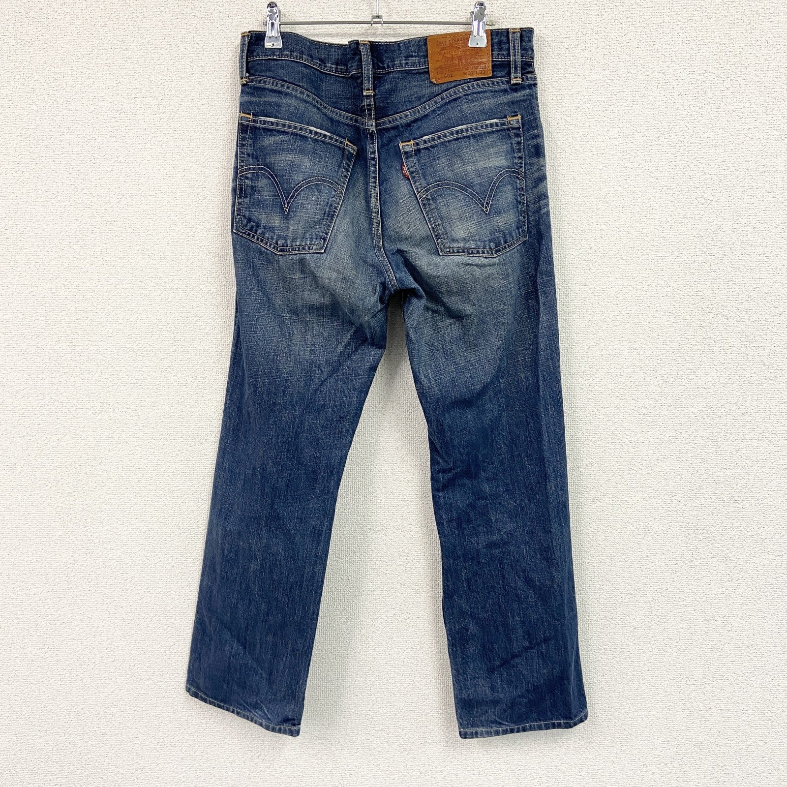 Levi's　リーバイス　502　デニムパンツジーンズ　ジップフライ　インディゴ　W32サイズ