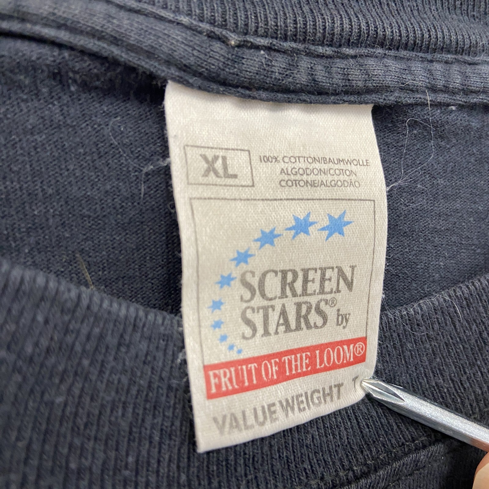 00s　SCREEN STARS by FRUIT OF THE LOOM　tool　バンドT　半袖Tシャツ　ヴィンテージ　黒　XLサイズ