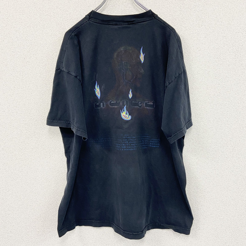 00s　SCREEN STARS by FRUIT OF THE LOOM　tool　バンドT　半袖Tシャツ　ヴィンテージ　黒　XLサイズ