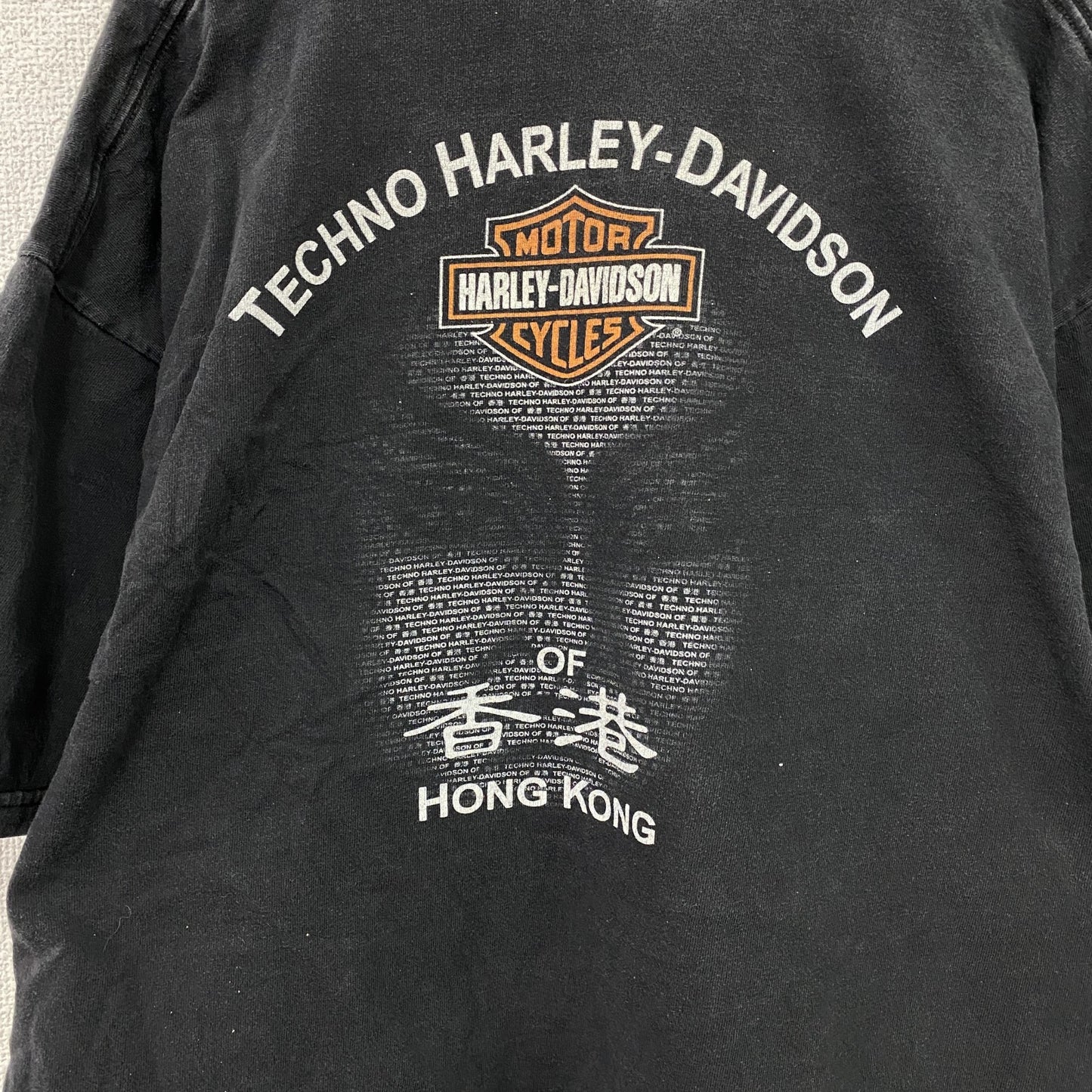 HARLEY DAVIDSON　ハーレーダビッドソン　半袖Tシャツ　黒　ブラック　2XLサイズ
