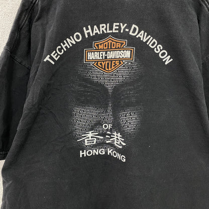 HARLEY DAVIDSON　ハーレーダビッドソン　半袖Tシャツ　黒　ブラック　2XLサイズ