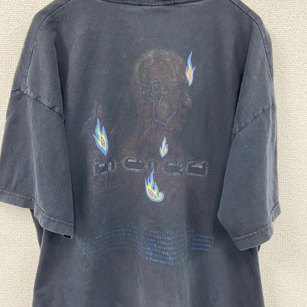 00s　SCREEN STARS by FRUIT OF THE LOOM　tool　バンドT　半袖Tシャツ　ヴィンテージ　黒　XLサイズ