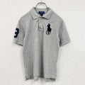 POLO RALPH LAUREN　ポロラルフローレン　半袖ポロシャツ　ビッグポニー　グレー　Mサイズ