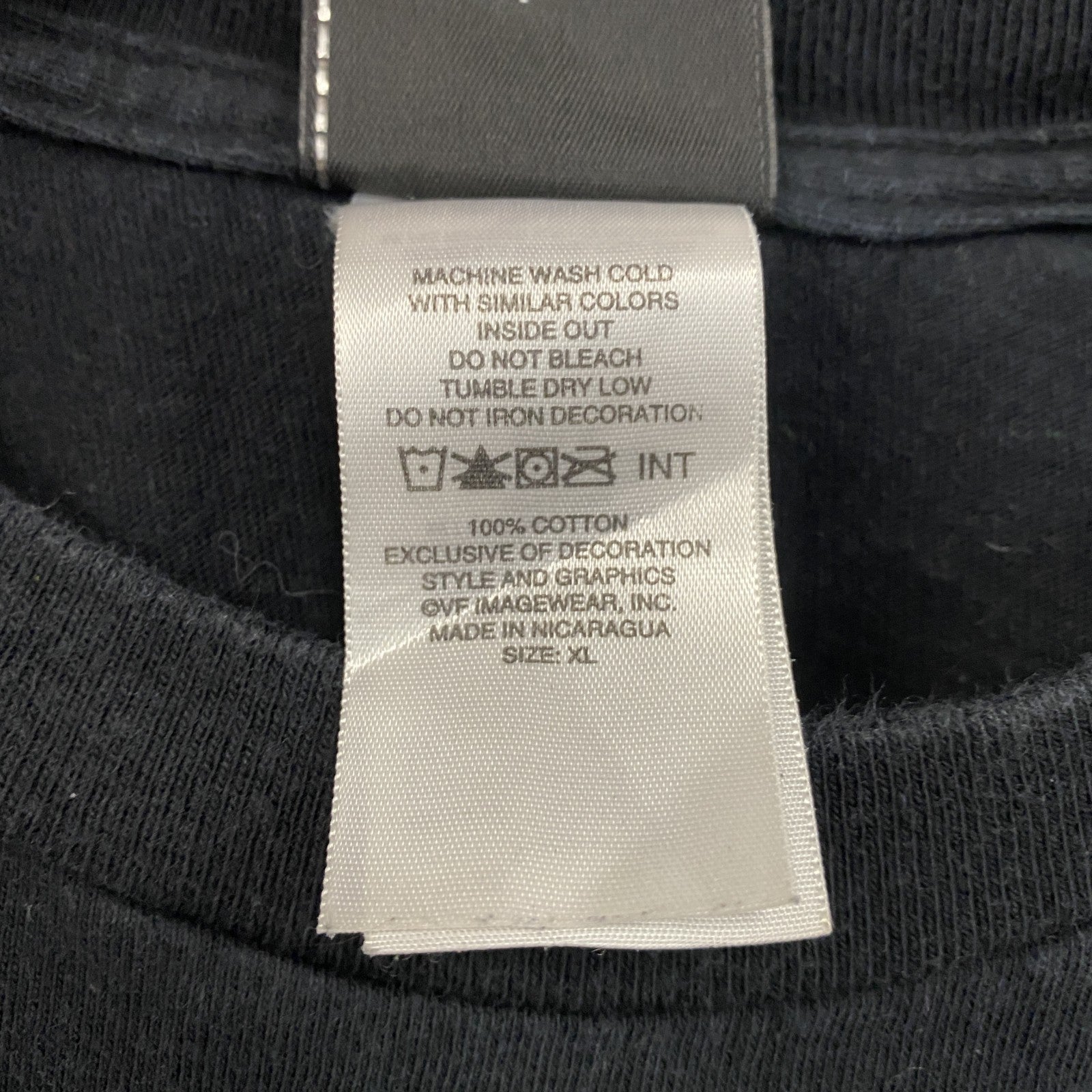 00s　HARLEY DAVIDSON　ハーレーダビッドソン　半袖プリントTシャツ　黒　ブラック　XLサイズ