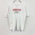 90s　anvil　半袖プリントTシャツ　シングルステッチ　ヴィンテージ　白　ホワイト　Lサイズ