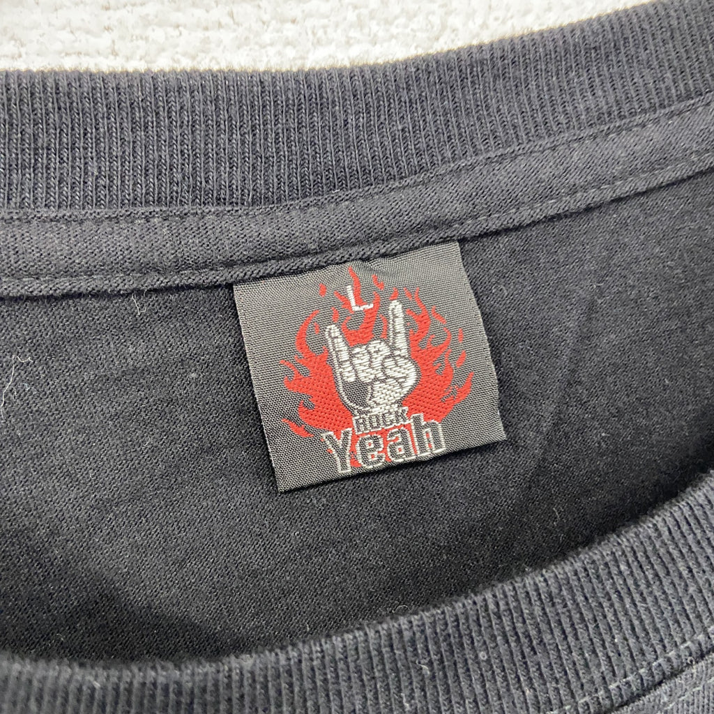 ROCK Yeah　EMINEM　エミネム　長袖Tシャツ/ロンT　黒　ブラック　Lサイズ