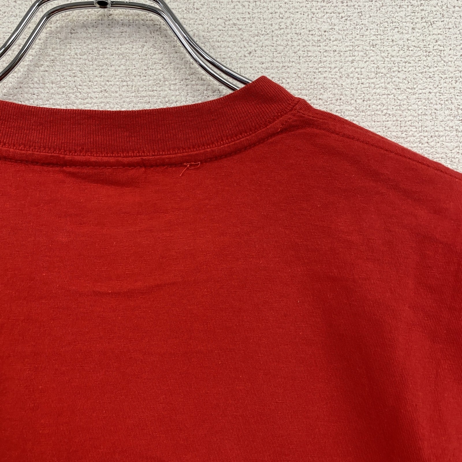 adidas　アディダス　スペイン代表　半袖プリントTシャツ　赤　レッド　Oサイズ