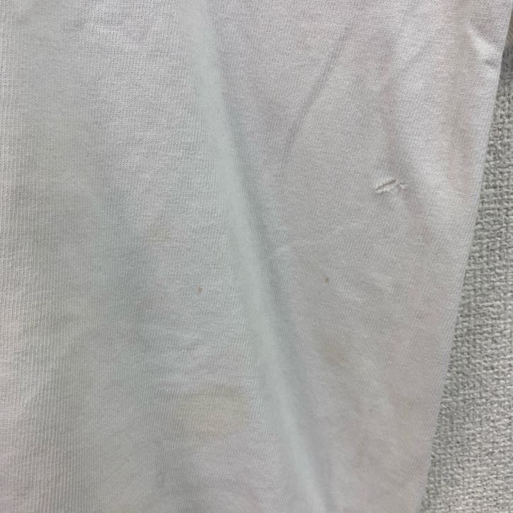 90s　anvil　半袖プリントTシャツ　シングルステッチ　ヴィンテージ　白　ホワイト　Lサイズ