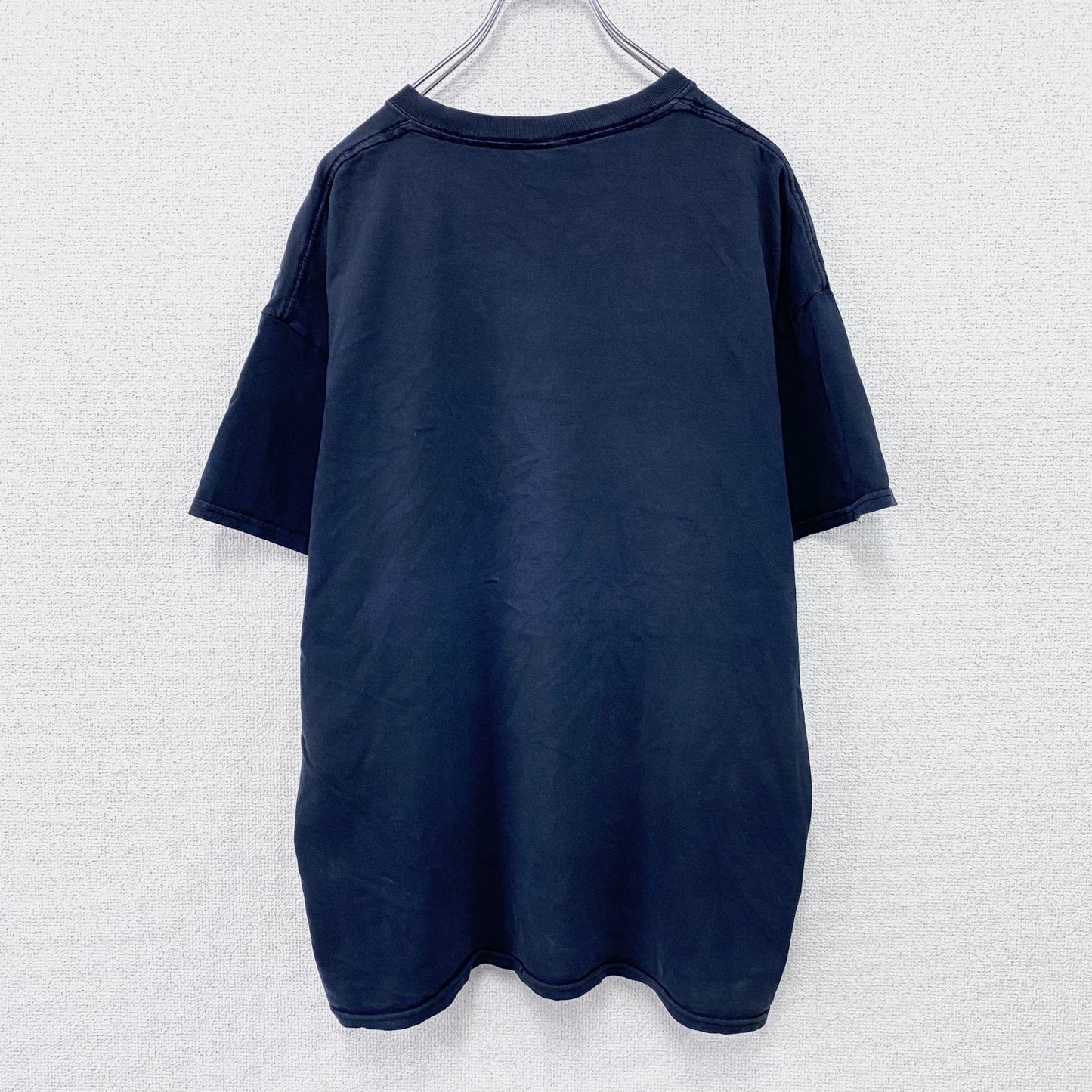 GILDAN　ギルダン　DGM　ディージーエム　momentum　半袖プリントTシャツ　バンドT　黒　ブラック　XLサイズ