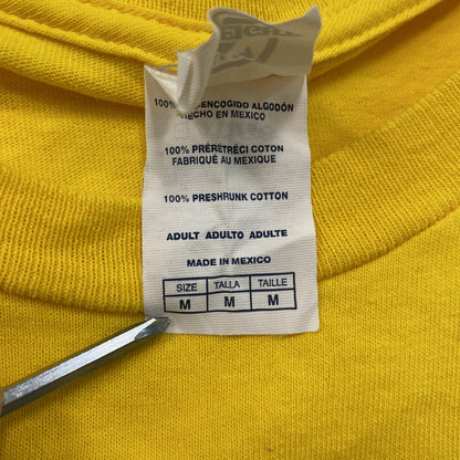 00s　DELTA　バラク・オバマ　半袖プリントTシャツ　ヴィンテージ　黄色　イエロー　Mサイズ
