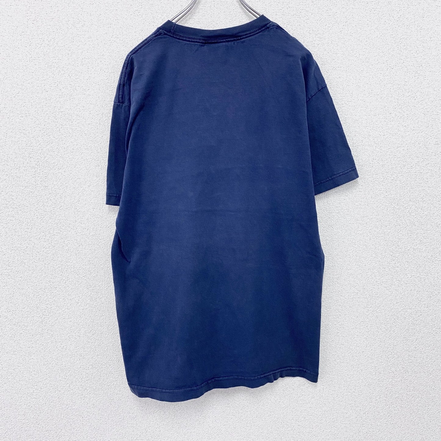 90s　blind　ブラインド　半袖プリントTシャツ　スケートボード　DJ　死神　ヴィンテージ　ネイビー　Lサイズ