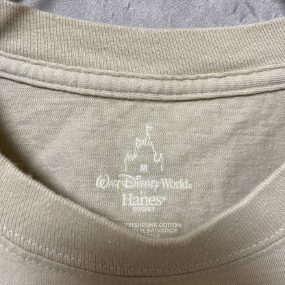 古着 used　Disney World　ディズニー　ミッキーマウス　半袖オフィシャルプリントTシャツ　レトロ　クルーネック