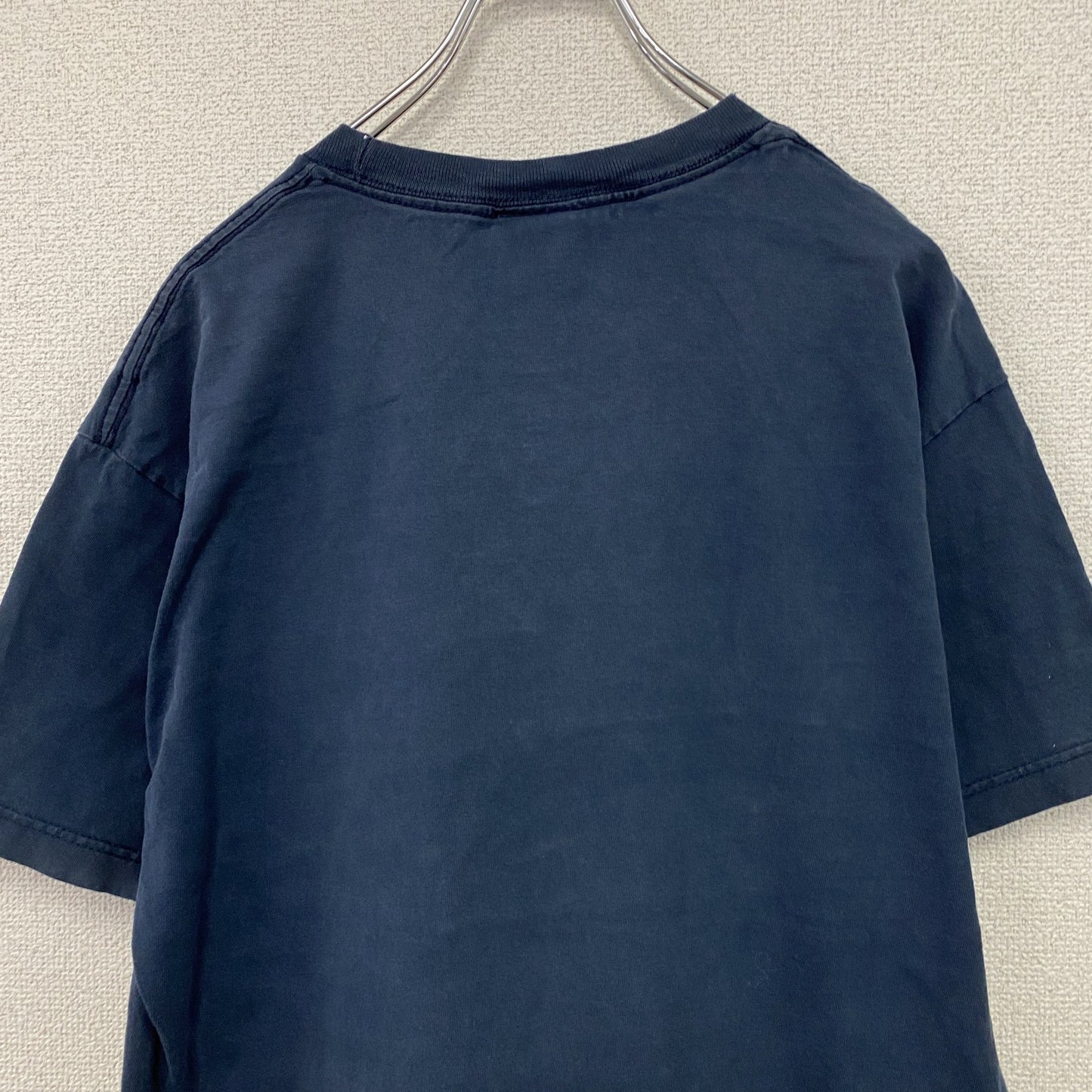90s　blind　ブラインド　半袖プリントTシャツ　スケートボード　DJ　死神　ヴィンテージ　ネイビー　Lサイズ