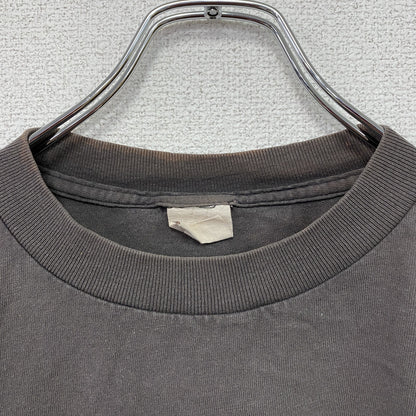 90s　PRIMAL WEAR　プライマルウェア　半袖プリントTシャツ　宇宙人　ヴィンテージ　茶色　ブラウン　