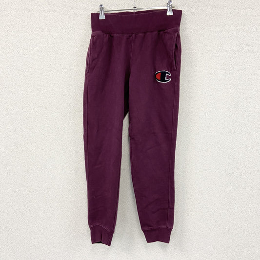 Champion　チャンピオン　リバースウィーブ　スウェットパンツ　ヘビーウエイト　ワンポイント　現行　ボルドー　Sサイズ