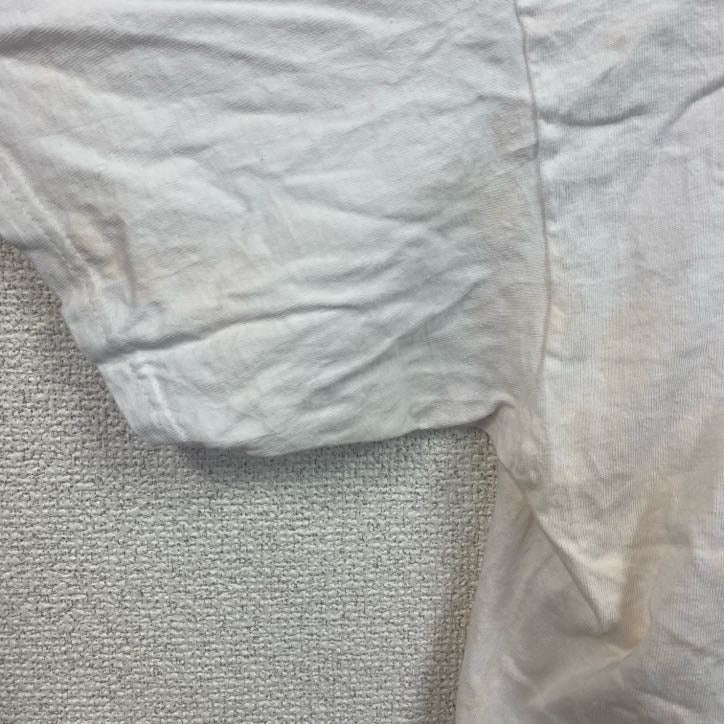 Hanes　ヘインズ　半袖プリントTシャツ　白　ホワイト　XLサイズ