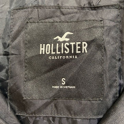 古着 used　HOLLISTER ホリスター　長袖ナイロンスタジャン　アウター　Los Angeles　黒　ブラック　Sサイズ