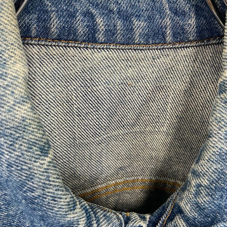 ～90s　Levi's　リーバイス　4thタイプ　デニムジャケット/Gジャン　ヴィンテージ　インディゴ