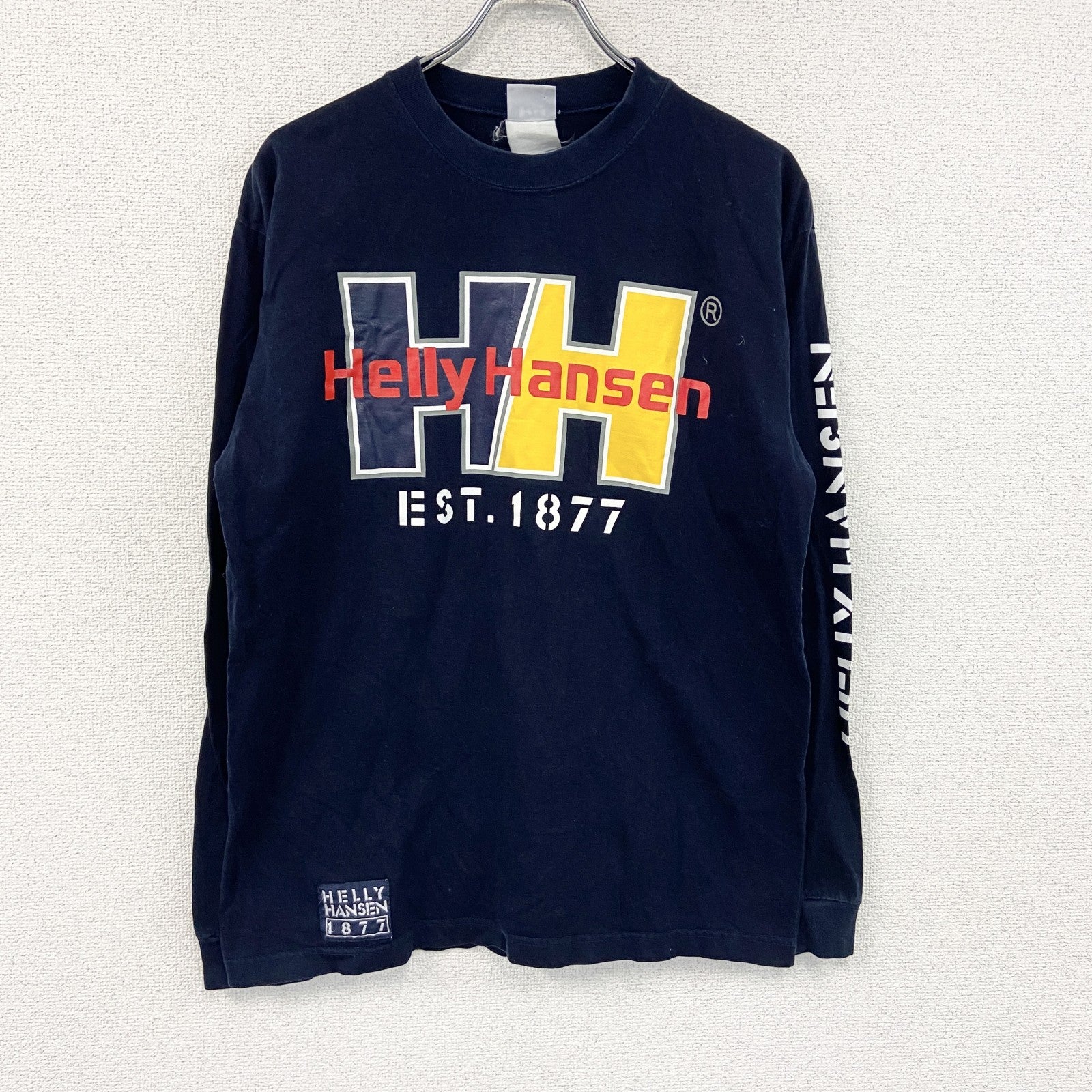 HELLY HANSEN　ヘリーハンセン　長袖Tシャツ/ロンT　紺　ネイビー　