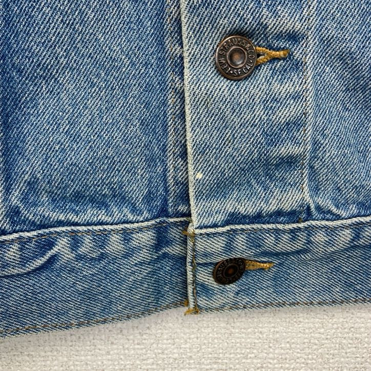 ～90s　Levi's　リーバイス　デニムジャケット/Gジャン　トラッカージャケット　ヴィンテージ　インディゴ