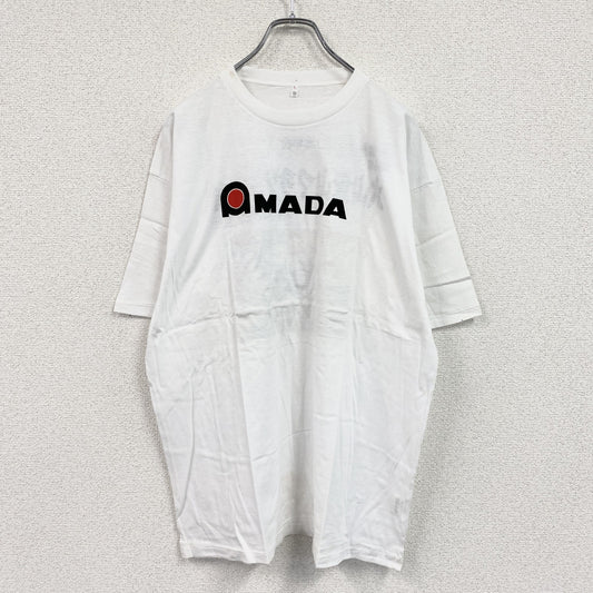 大山登山マラソン大会　半袖プリントTシャツ　シングルステッチ　白　ホワイト　Lサイズ