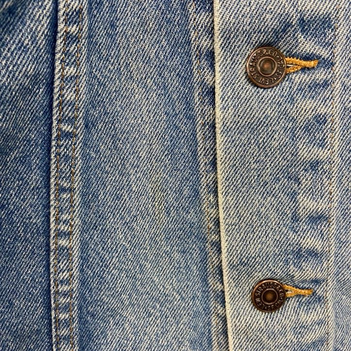 ～90s　Levi's　リーバイス　デニムジャケット/Gジャン　トラッカージャケット　ヴィンテージ　インディゴ