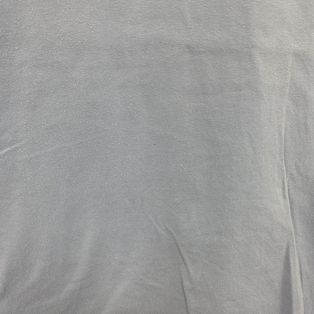 00s　DKNY　ダナキャランニューヨーク　半袖プリントTシャツ　ヴィンテージ　水色　ライトブルー
