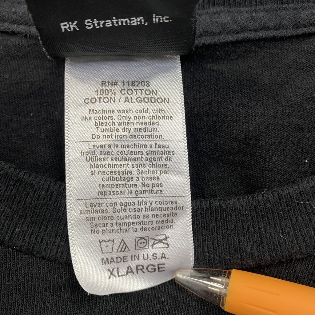 HARLEY DAVIDSON　ハーレーダビッドソン　半袖両面プリントTシャツ　黒　ブラック　XLサイズ