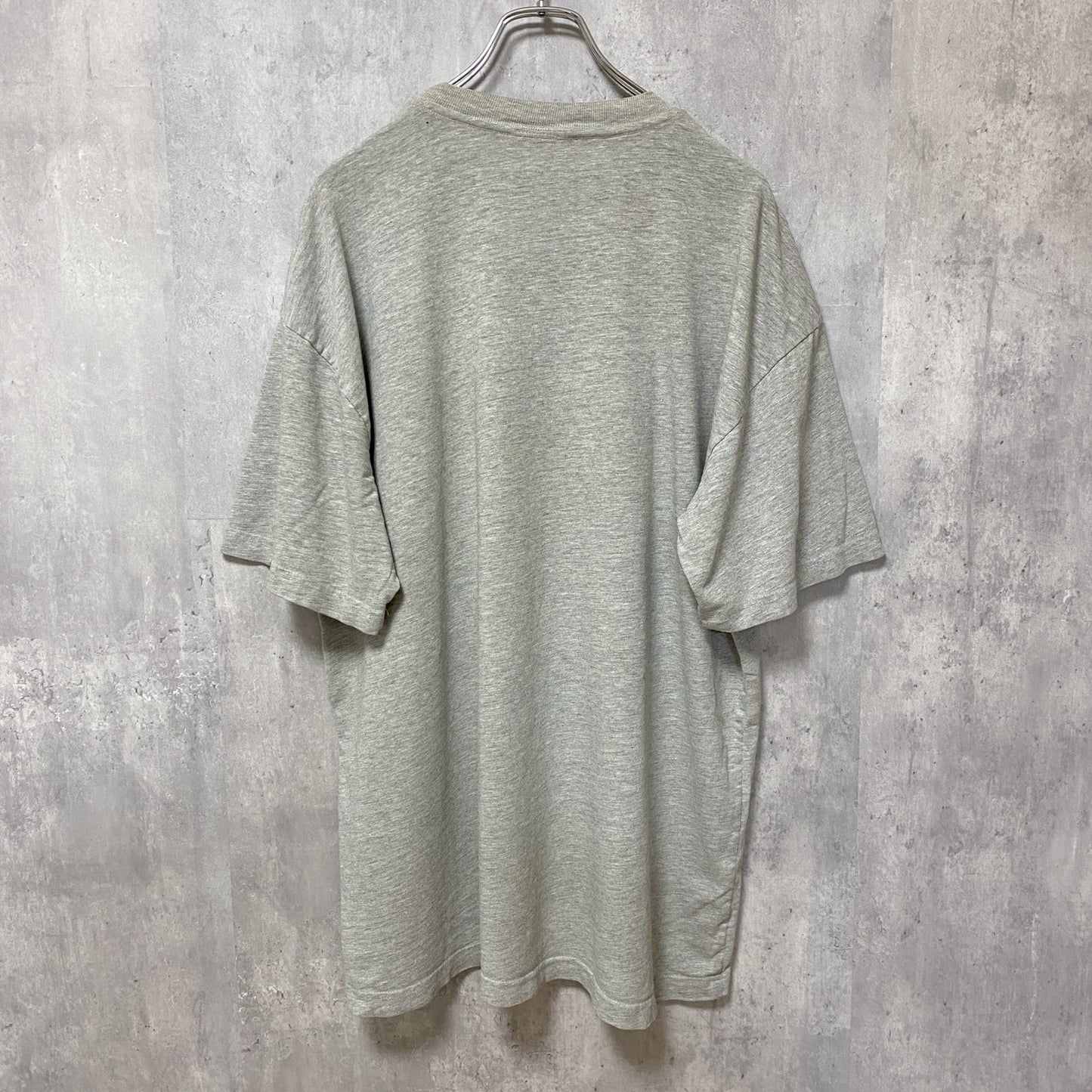 古着 used　Disney　ディズニー　ミッキー　半袖オフィシャルプリントTシャツ　グレー　レトロ　クルーネック　オーバーサイズ