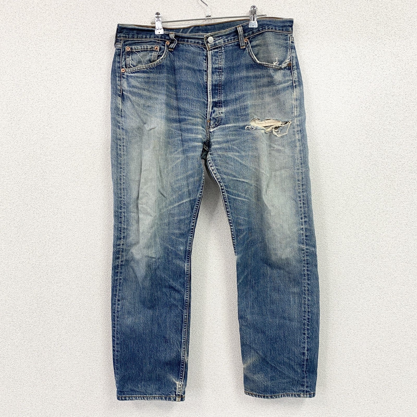 Levi's　リーバイス　501　デニムパンツ/ジーンズ　ボタンフライ　インディゴ　W36サイズ　