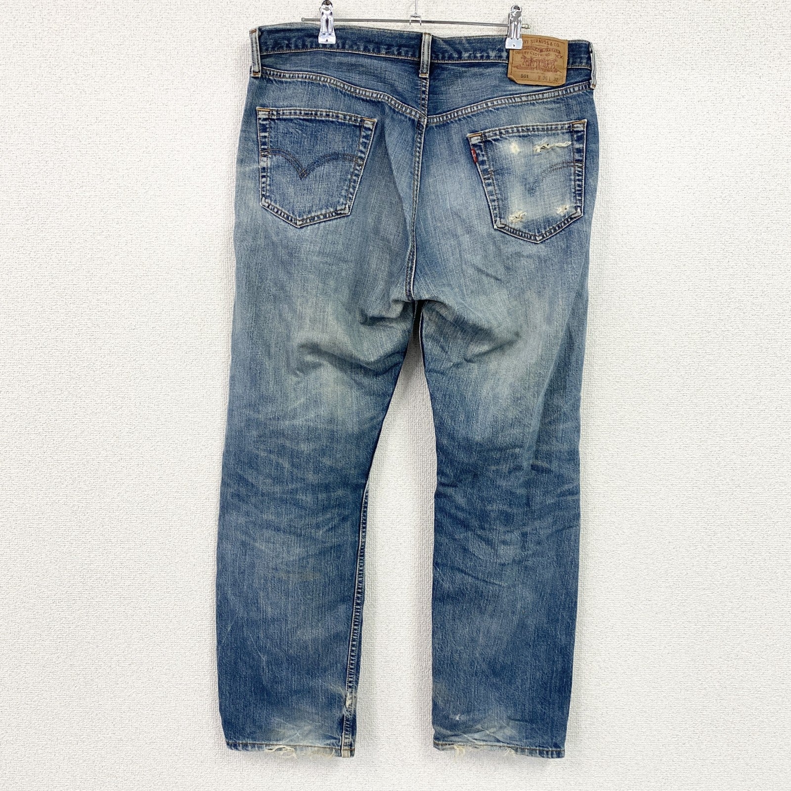 Levi's　リーバイス　501　デニムパンツ/ジーンズ　ボタンフライ　インディゴ　W36サイズ　